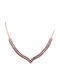 Pink Sapphire Necklace Certificate