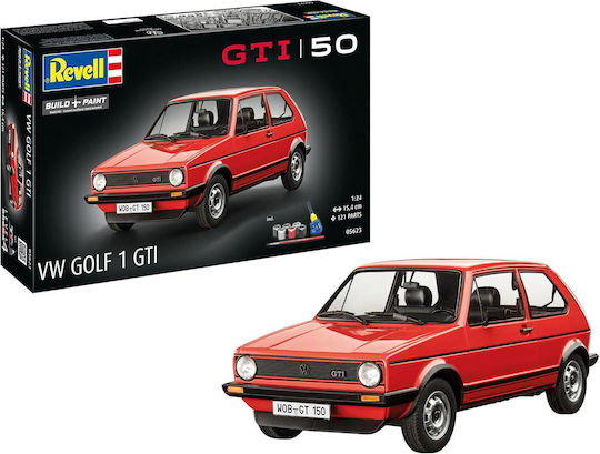 Revell Gift Set 50 Years Vw Golf 1 Gti Scale 1:24 05623