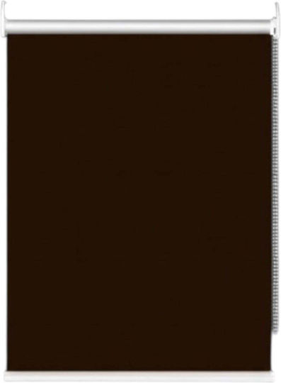 Angel Shopping Roller Blinds Partial Blackout Brown W150xH180cm JL92988