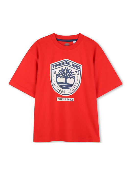 Παιδικό T-shirt Κόκκινο