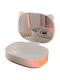 Alista Home Set Casetă Pentru Bijuterii cu Oglindă Albă 17x13x6cm