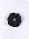 Scrunchie Hair Scrunchie Ac124 Scrunchie Monochrome Navy Blue