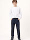 Kids Fabric Blue Trouser