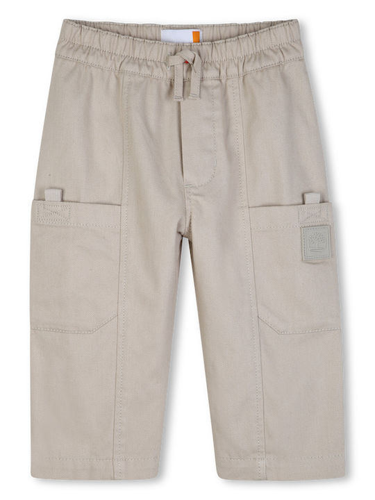 Kids Cargo Trousers Gray