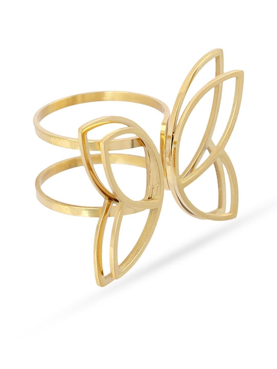 Anartxy Damen Stahl Vergoldetes Ring Anartxy Damen Stahl Vergoldetes Ring