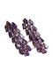 925 Silber Ohrringe Natürliche Amethyste