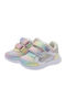 Kids Anatomic Sneakers with Hoop & Loop Closure Multicolour