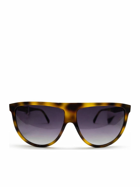Celine Unisex Sunglasses with Brown Tartaruga H...