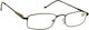 Oramont Reading Glasses +1.50 In Brown Colour MY811BRN150