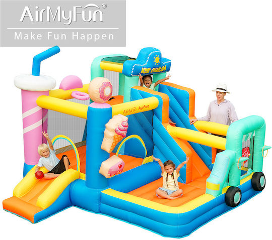 Fun Baby Inflatable With Trampoline & Slide