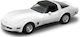 Welly Welly 1982 Chevrolet Corvette Coupe White Scale 1:32 Toy Car for 3+ Years