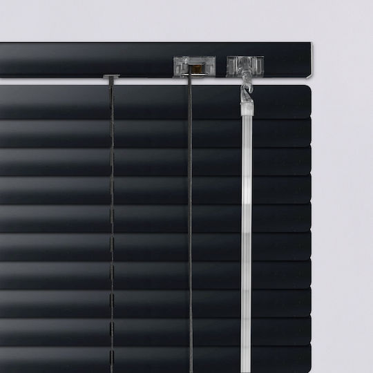 Elite Blinds 836031 Jalousie & Rollläden Aluminium in Schwarz Farbe P100xH100cm
