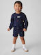 Kids Set with Shorts Summer 2 Pieces Dark Night