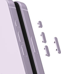 Clappio Replacement Side Buttons Iphone 17 Power Volumes Action Lavender