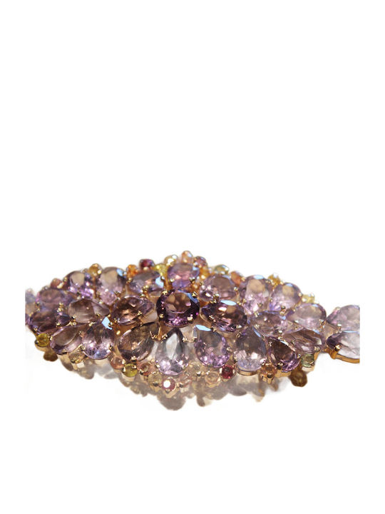 1 Amethyst 925 Bracelet Sapphires Certificate 1 Amethyst 925 Bracelet Sapphires Certificate