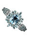 Brățară Argint Cu Zircon Și Topaz 1 Certificat