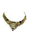 Colier 925 Cuart Natural Peridot Certificat