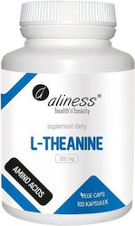 Aliness L-teanină 200mg 100 capsule Aliness L-teanină 200mg 100 capsule