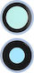 Clappio Complete Replacement Lenses Iphone 17 Rear Camera Black Blue