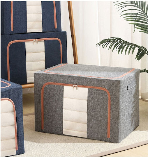 Alista Home Casetă De Depozitare Din Material Textil Pentru Pătură/Duvet / Haine Gri 40x30x20cm