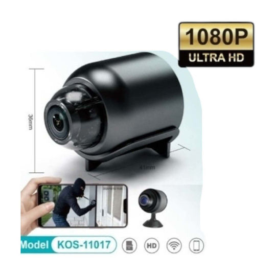 Spy Camera WiFi 1080p with Memory Card Slot