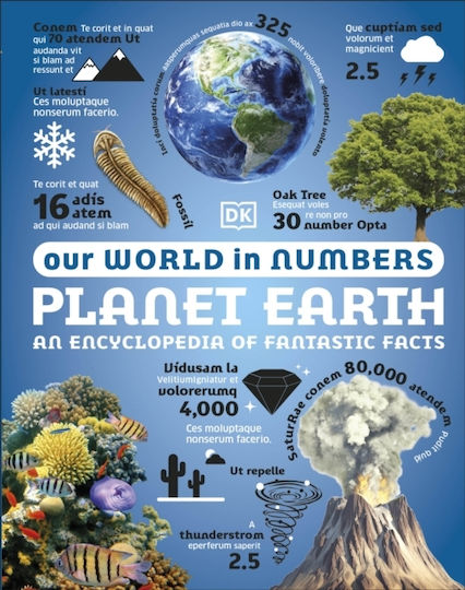 Our World In Numbers Planet Earth - Dorling Kindersley Ltd - Hardback