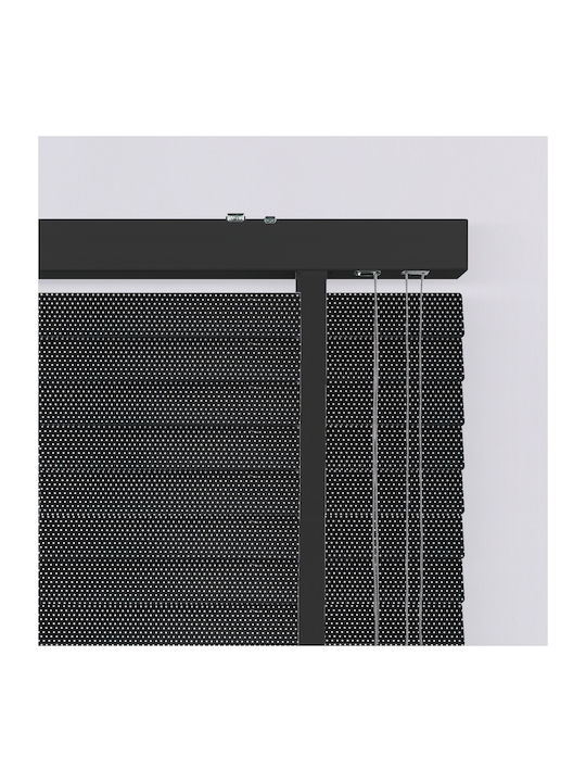 Elite Blinds 825730 Στόρι Σκίασης Αλουμινίου σε Μαύρο Χρώμα Π100xΥ100εκ.