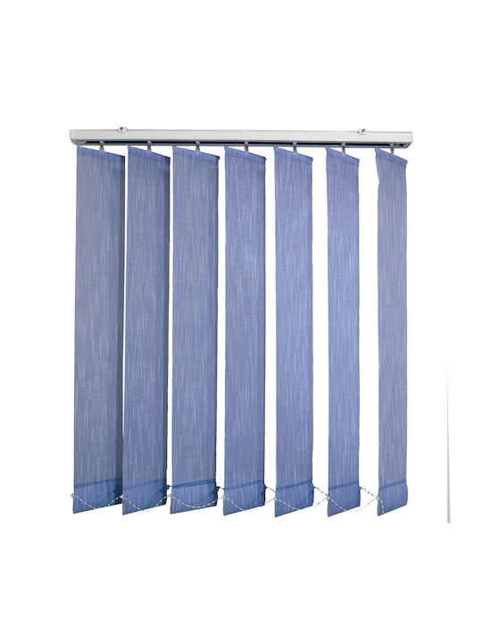 Elite Blinds 621018 Fabric Blinds in Blue Colour Width 100cm Height 100cm