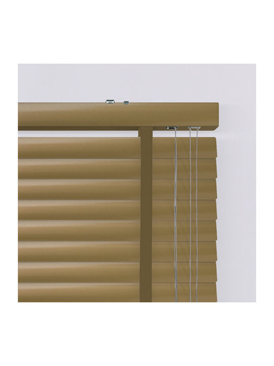 Elite Blinds 825050 Aluminum Blinds in Gold Color P100xH200cm
