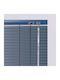 Elite Blinds 847172 Στόρι Σκίασης Αλουμινίου σε Μπλε Χρώμα Π100xΥ200εκ.