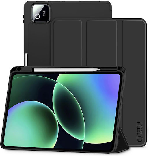 Tech-Protect Smartcase Flip Cover Neagră (Xiaomi Pad 7 / 7 Pro / 8 / 8 Pro)