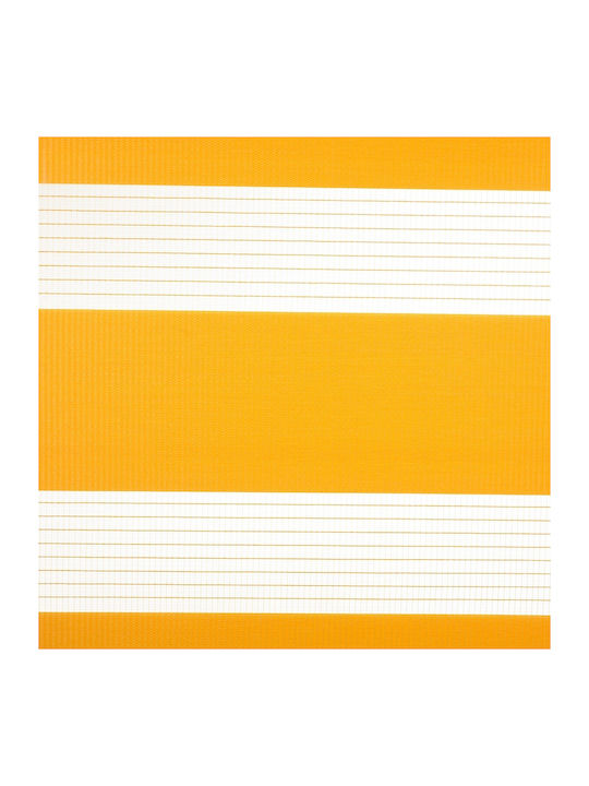 Elite Blinds Roller Blinds 525845 Partial Blackout Double Orange Width 100cm Height 100cm