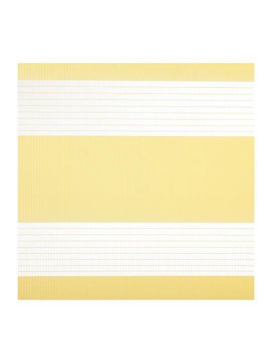 Elite Blinds Ρόλερ Σκίασης 525841 Μερικής Συσκότισης Διπλό Κίτρινο Π100xΥ100εκ. MHB-6612-100x100