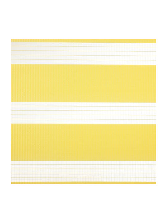 Elite Blinds Roller Blinds 525869 Partial Blackout Double Yellow P100xY100cm MHB-6640-100x100