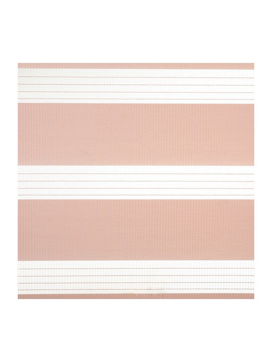 Elite Blinds Rollos der Partiellen Blackout Doppel-Orange P200xH100cm