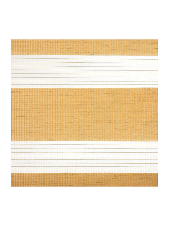 Elite Blinds Roller Blinds 525808 Partial Blackout Double Orange Width 100cm Height 200cm