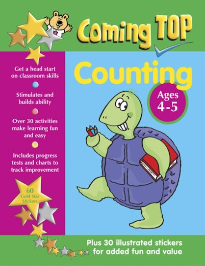 Coming Top Броене Възраст 4 5 Anness Publishing Мека Коричка