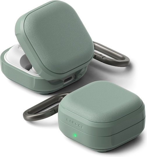 Ringke Husă Din Silicon Cu Cârlig Verde Onyx Pentru Galaxy Buds4 / 4 Pro