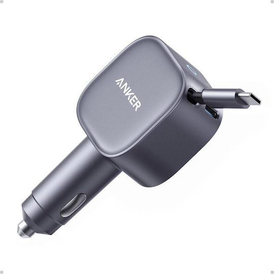 Anker Anker Auto-Ladegerät 75W Schnellladen mit 1xType-C Anschluss und Kabel Typ-C Schwarz