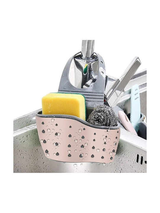 Alista Home Suport Pentru Burete Din Plastic Roz 15x5x21cm