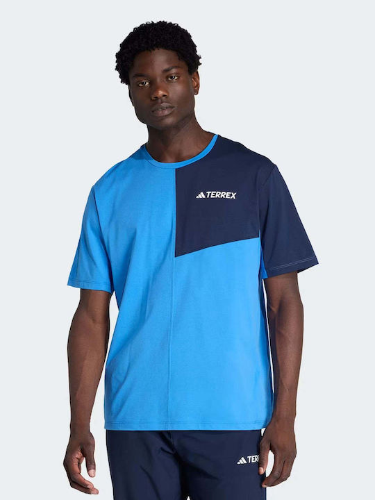 adidas Terrex Sportliches T-Shirt Ray Blau