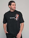 T-shirt Μαυρο
