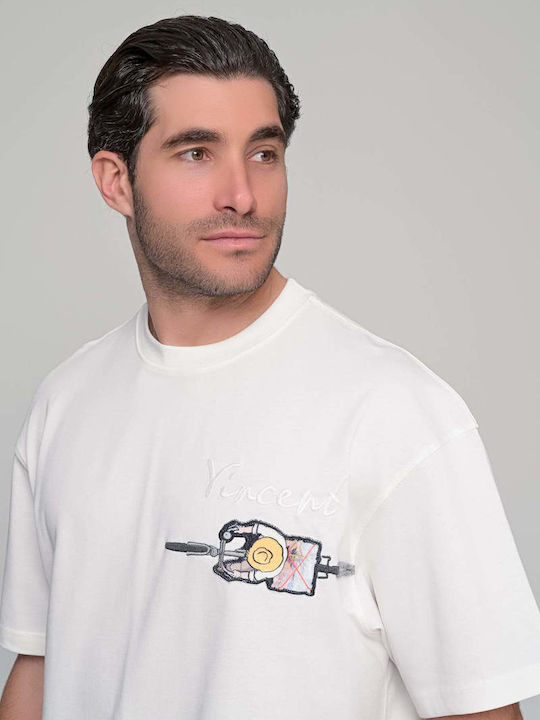 Vincent T-shirt Λευκο