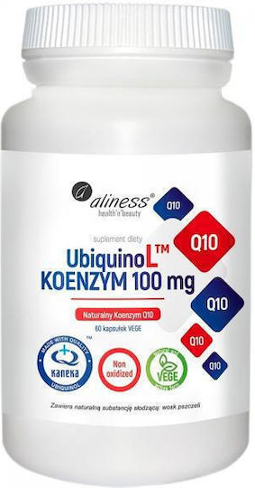 Aliness UbiquinoL Kaneka Natural Coenzyme 100mg 60 κάψουλες