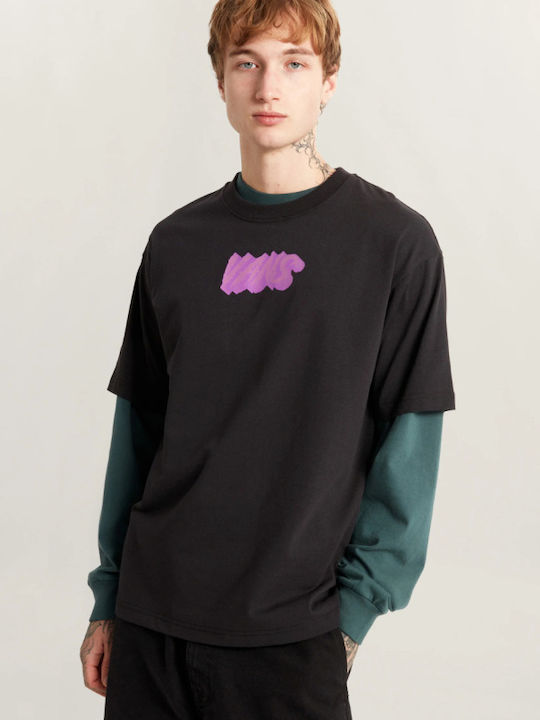 Vans T-shirt Μαύρο