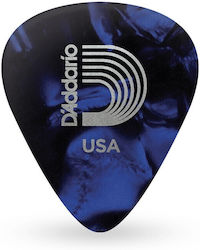 D'addario 1cbup4 Blue Pearl Celluloid Pick Medium 70mm