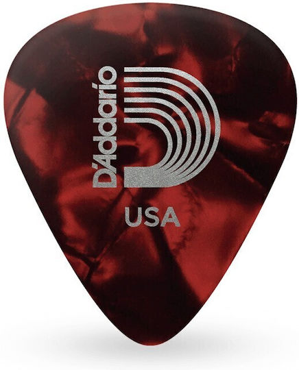 D'addario 1crp4 Red Pearl Celluloid Πένα Medium 70mm
