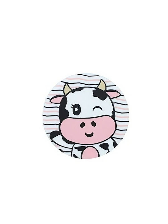 Alista Home Glass White Coaster 10x10cm