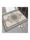 Homeone Rectangular Kitchen Mat with Non-Slip Backing 50x80cm
