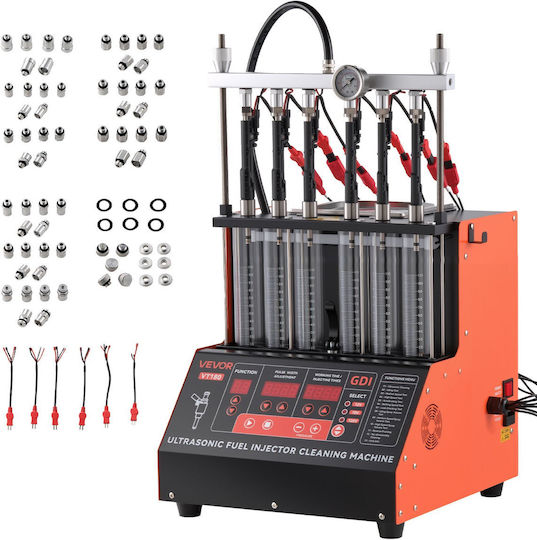 Vevor Injector Cleaning Machine 9 Test Functions Ultrasonic 6-Cylinder 28khz Adjustable 12v 70v 120v Cars & Motorcycles Csbpyzqxj6g1pal6a001v2